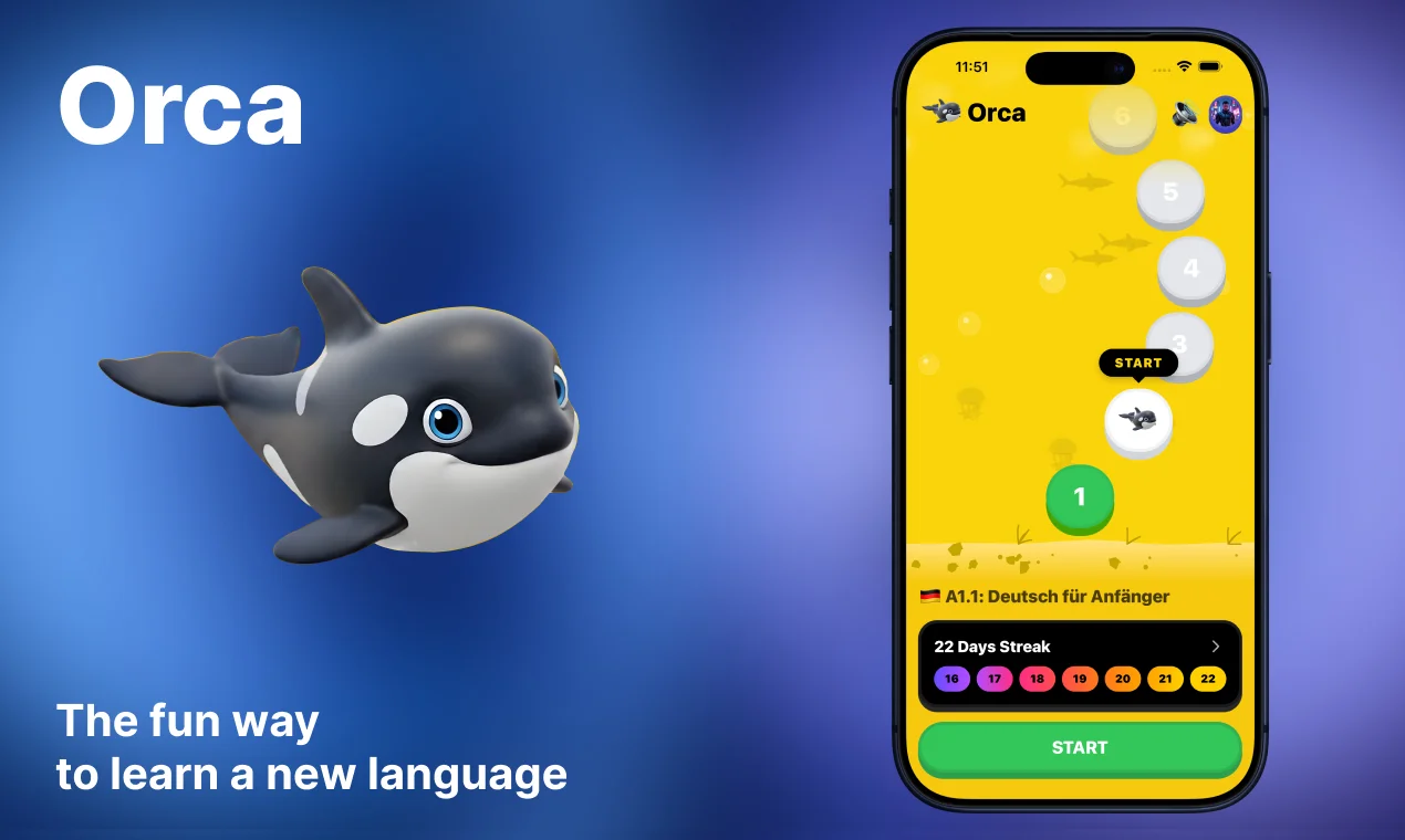 Orca Language Orca — Learn Languages with Games | DiscoverNext