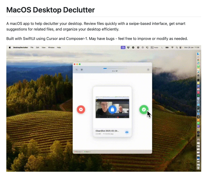 MacOS Desktop Declutter - DiscoverNext